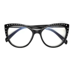 Quin Black Kids Blue Light Glasses -Luxe Glasses Shop FG BL Kids Quin BLK Folded 33943.1676651306