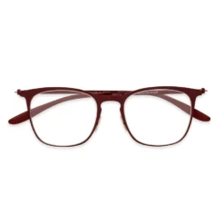 Liam Super Flat Blue Light Glasses -Luxe Glasses Shop FG BL Liam Folded Red 58576.1672996984