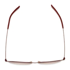 Liam Super Flat Blue Light Glasses -Luxe Glasses Shop FG BL Liam Overhead Red 67014.1672996980