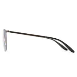 Liam Super Flat Blue Light Glasses -Luxe Glasses Shop FG BL Liam Side Gunmetal 14432.1672996955