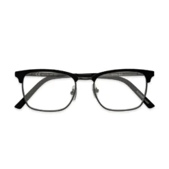 Perkins Blue Light Glasses -Luxe Glasses Shop FG BL Perkins BLK Folded 31317.1673195549