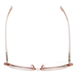 Rose Blue Light Glasses -Luxe Glasses Shop FG BL Rose PNK Overhead 96794.1674467372