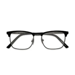 Perkins Pop Of Power® Bifocal Style Blue Light Readers -Luxe Glasses Shop FG Perkins Folded Black 48863.1673017367