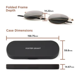 Joy Super Flat Sunglasses -Luxe Glasses Shop JoyDiagram 40365.1673863755