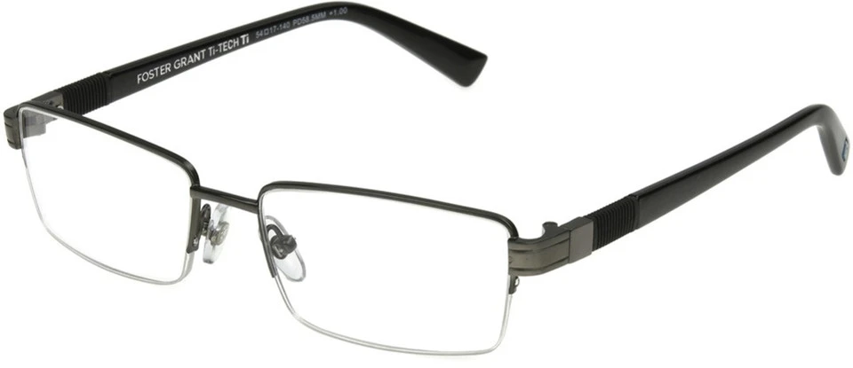 Ti-Tech Dark Gunmetal Semi-Rimless 2 Ti-Tech Dark Gunmetal Semi-Rimless - Image 2